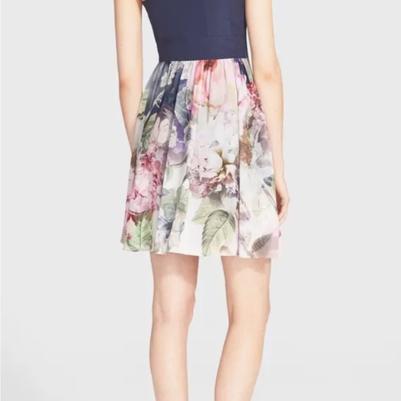 Ted Baker Floral Dress - Size 2 - Picture 2 of 5